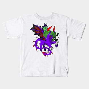 devil pony Kids T-Shirt